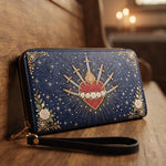Seven Sorrows Heart - Leather Wallet