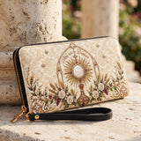 Eucharistic Adoration - Leather Wallet