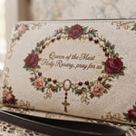 Our Lady of the Rosary - Leather Wallet