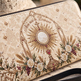 Eucharistic Adoration - Leather Wallet