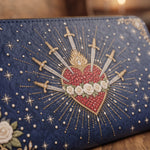 Seven Sorrows Heart - Leather Wallet