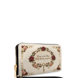 Our Lady of the Rosary - Leather Wallet