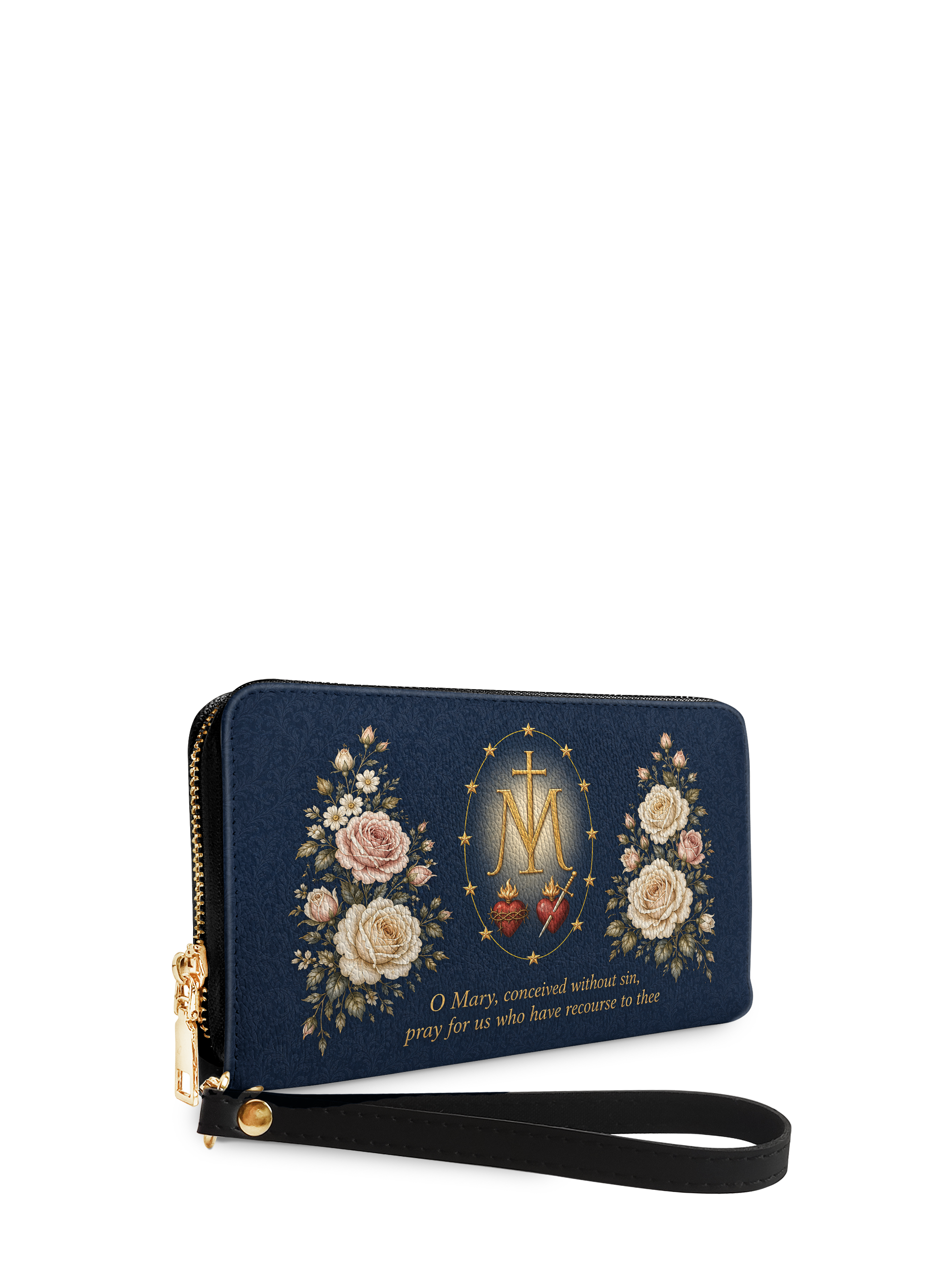 Miraculous Medal - Leather Wallet
