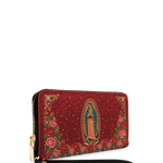 Our Lady of Guadalupe - Rosa - Leather Wallet
