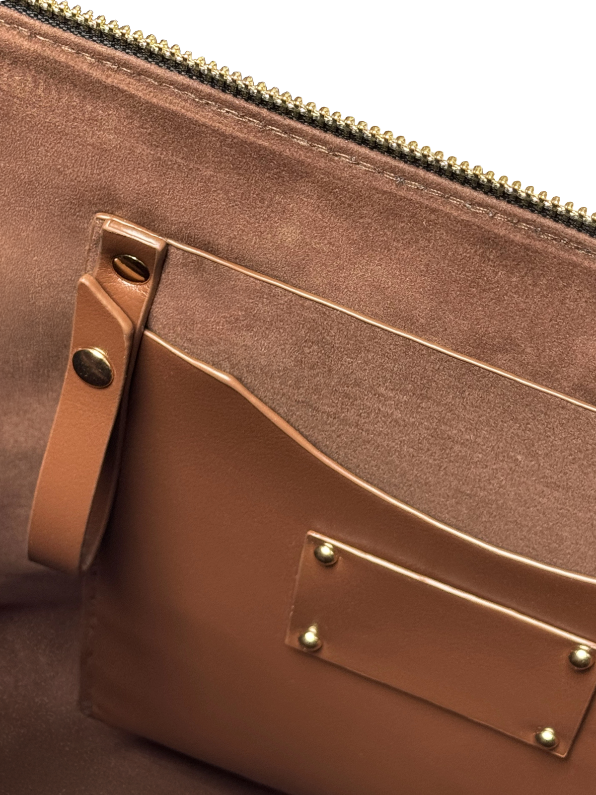 Our Lady of Guadalupe - Turquesa - Leather Tote Bag