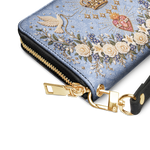 Crowned Immaculate Heart - Leather Wallet