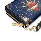 Seven Sorrows Heart - Leather Wallet