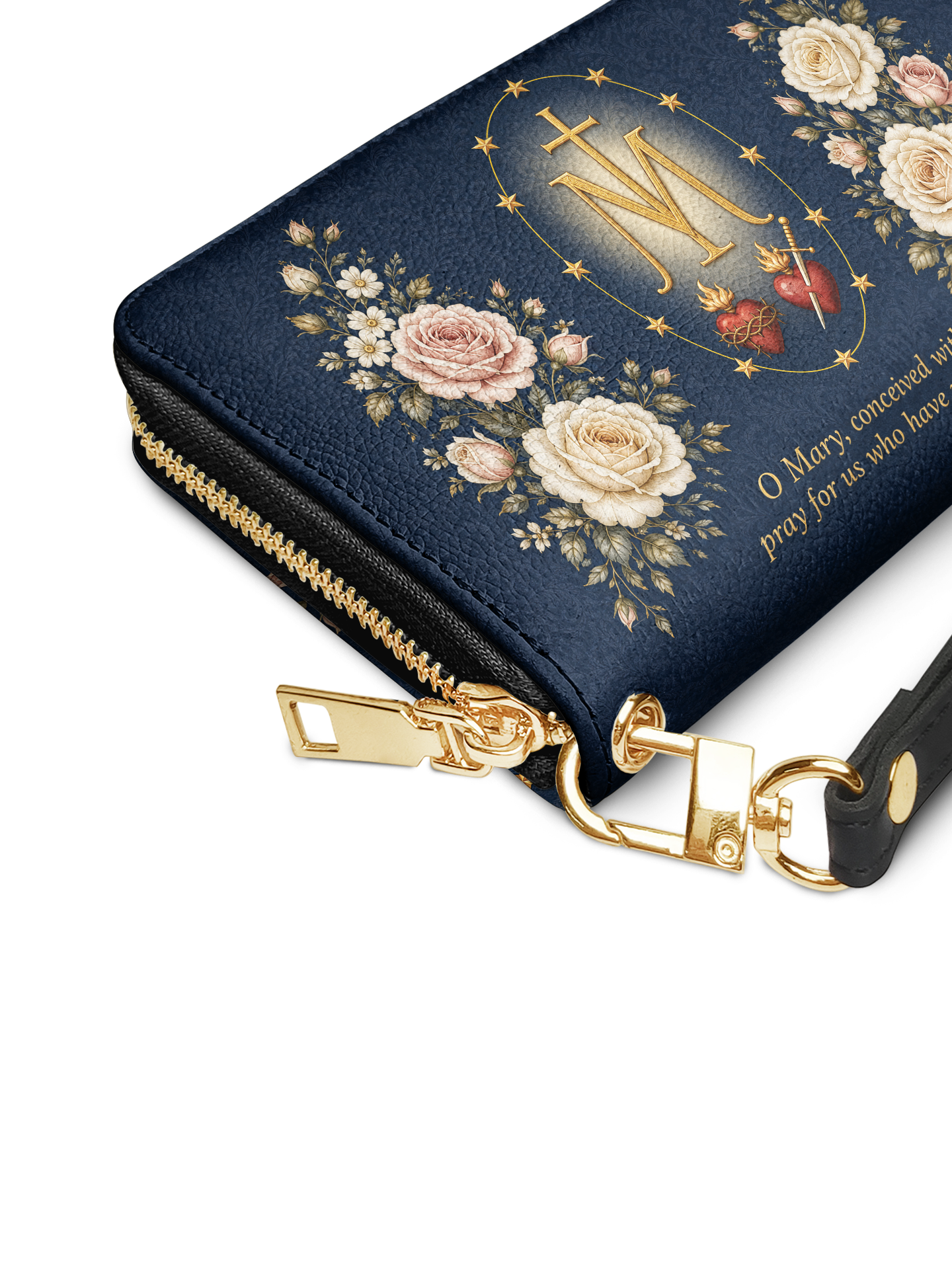 Miraculous Medal - Leather Wallet