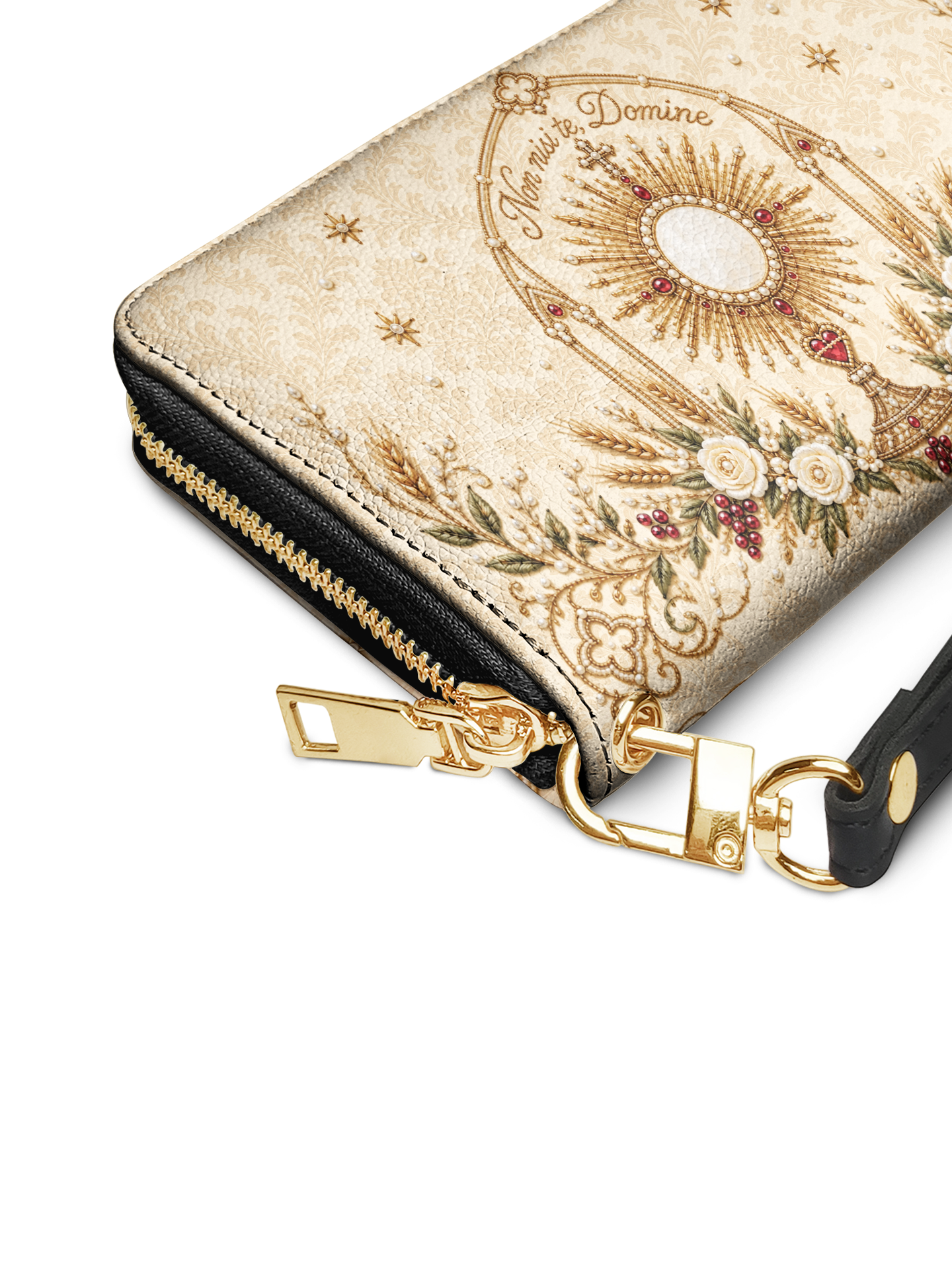 Eucharistic Adoration - Leather Wallet