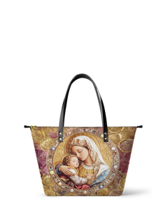 "Adora" Leather Tote Bag