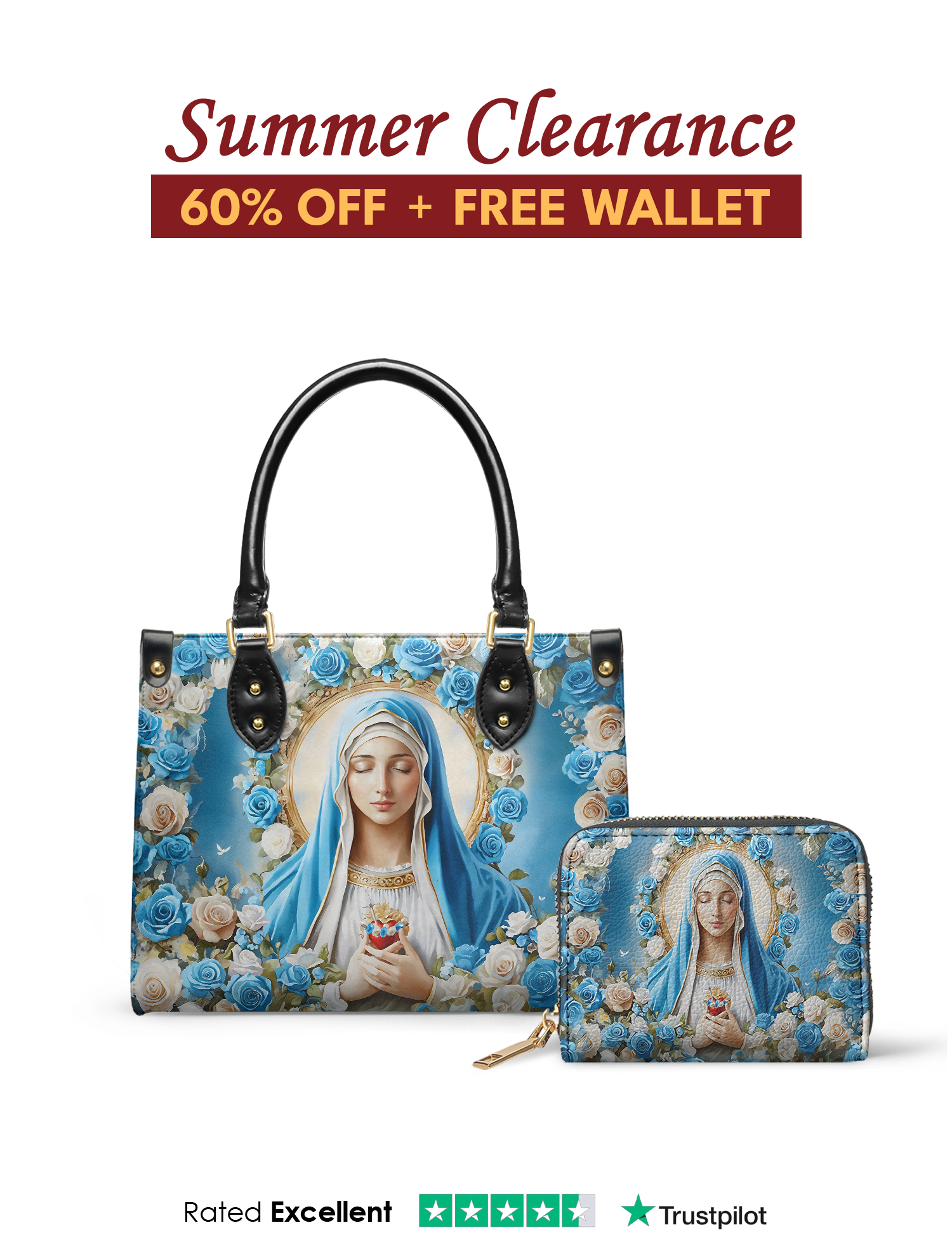 "Clara" Small Leather Handbag Offer