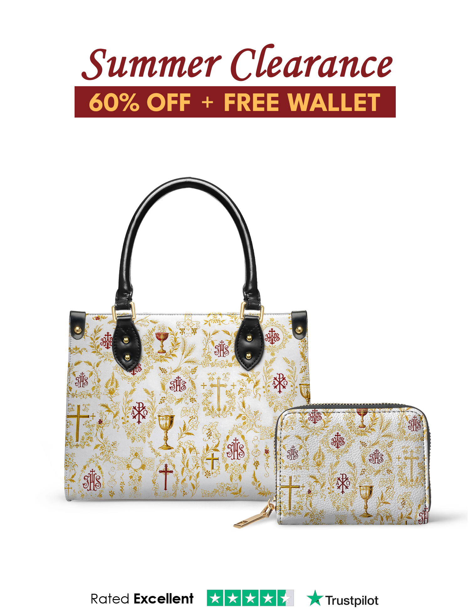"Credo" Small Leather Handbag Offer