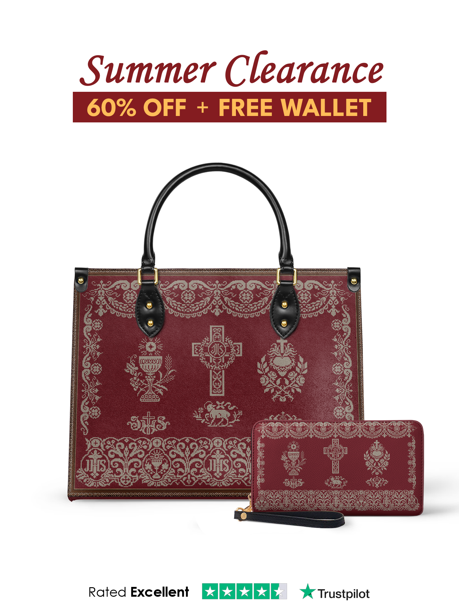 "Eucharist" Leather Handbag Offer