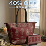 "Eucharist" Leather Tote Bag Deal
