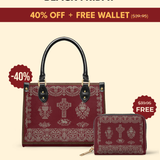 "Eucharist" Small Leather Handbag Deal