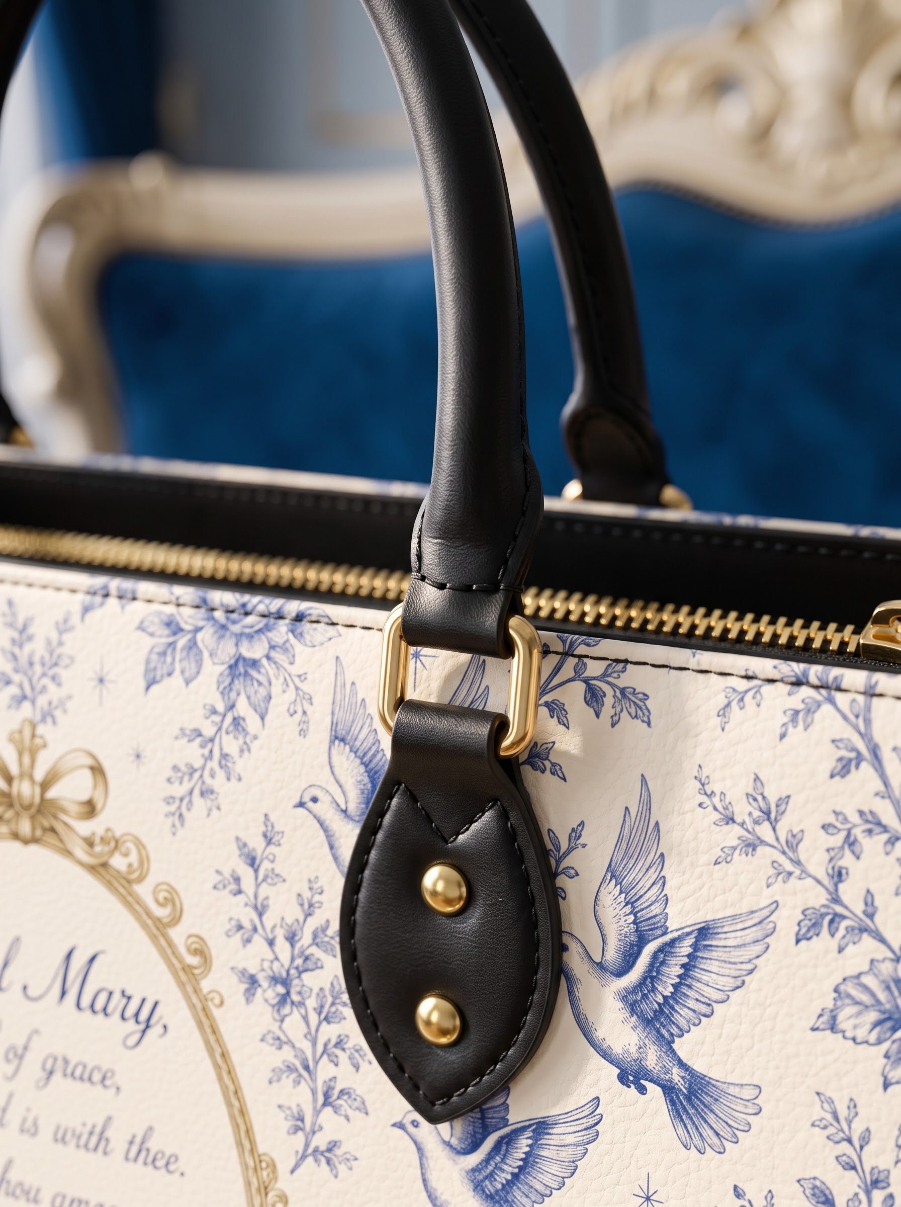 Hail Mary Brown Interior - Deluxe Leather Handbag