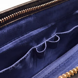 Seven Sorrows Heart Blue Interior - Deluxe Leather Handbag