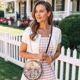 "Lumina" Circle Crossbody Bag