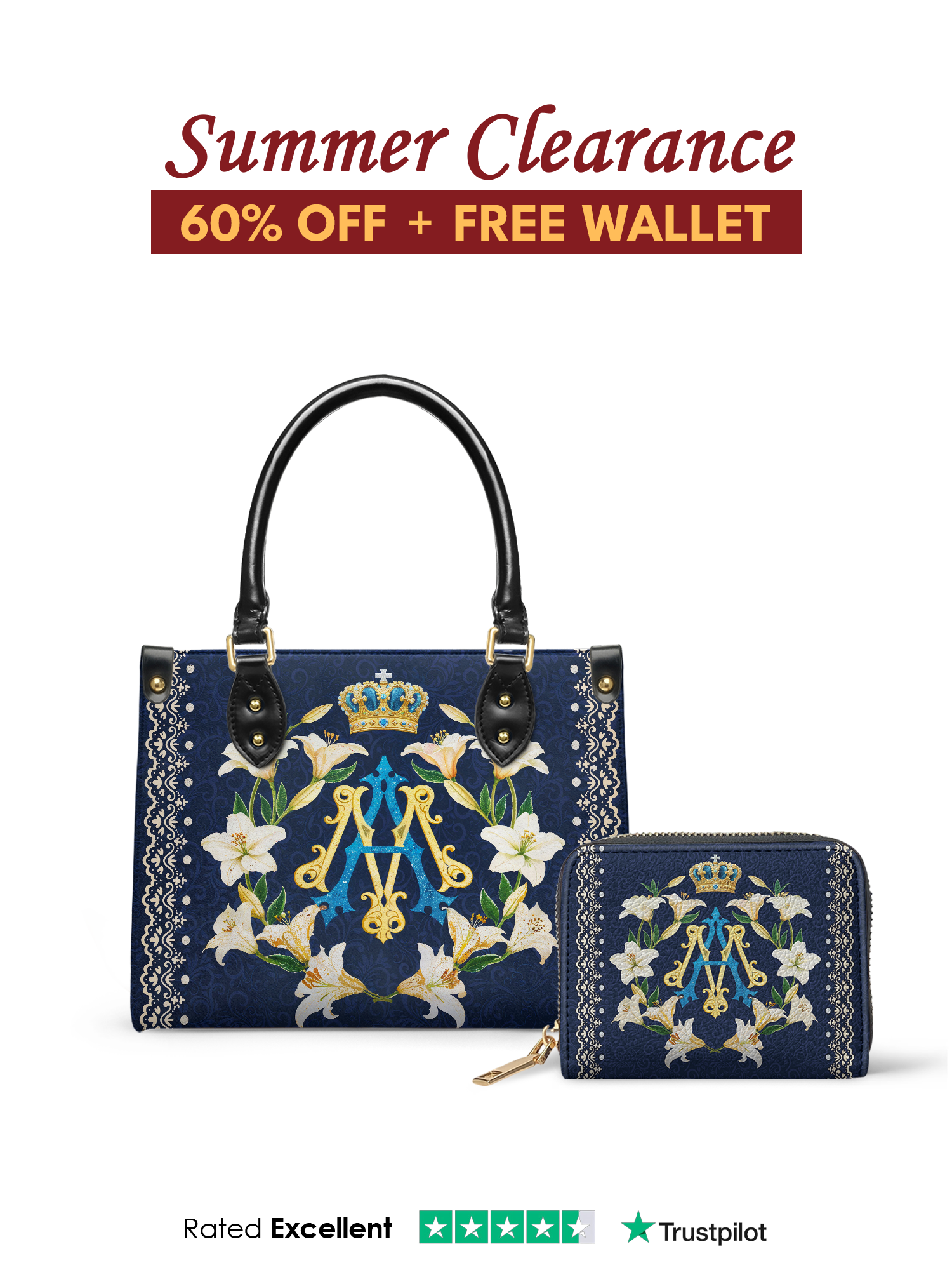 "Gloria" Small Leather Handbag Offer