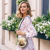 "Famoria" Circle Crossbody Bag