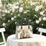 "Famoria" Small Leather Handbag