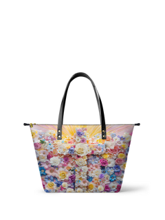 "Lumina" Leather Tote Bag