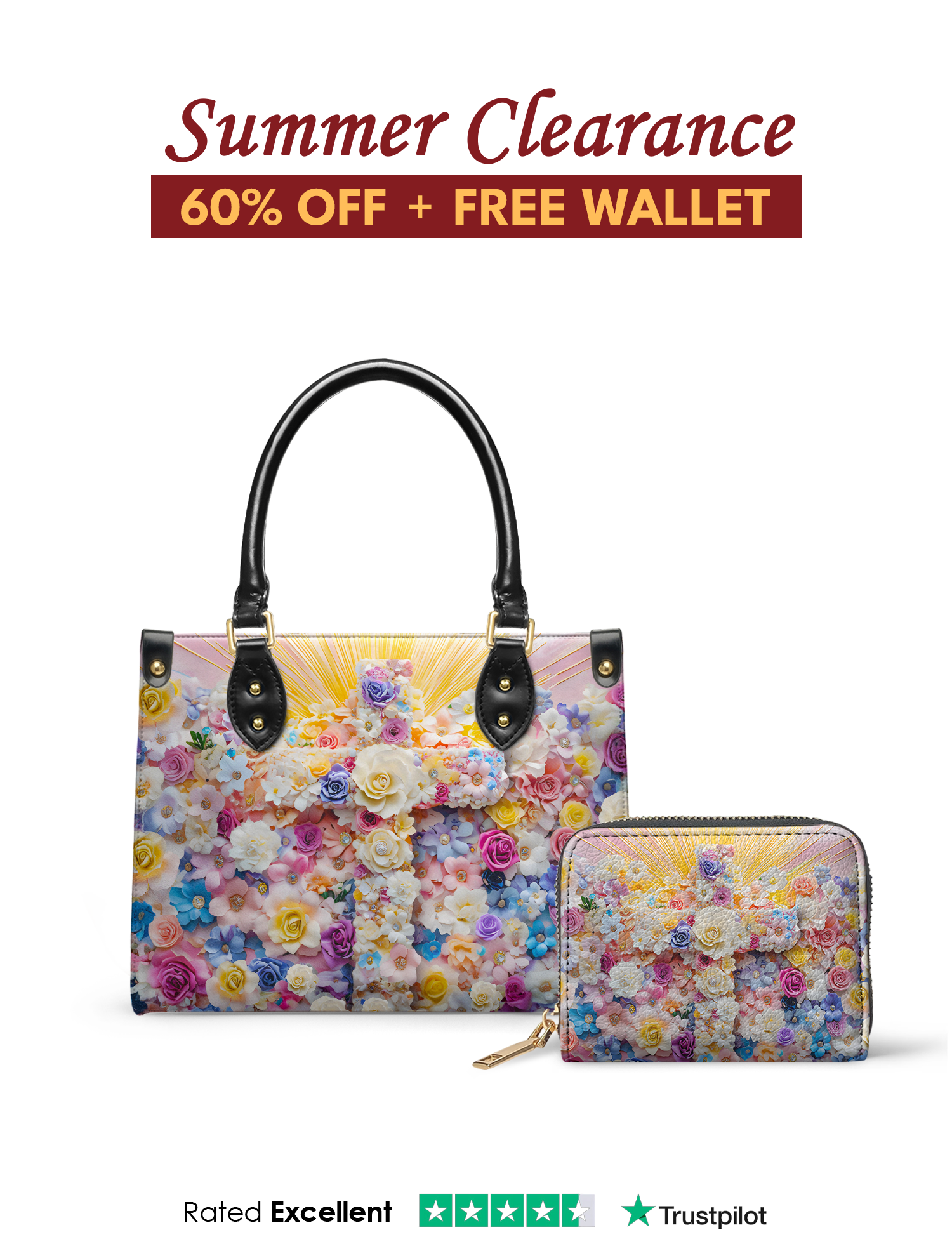 "Lumina" Small Leather Handbag Offer