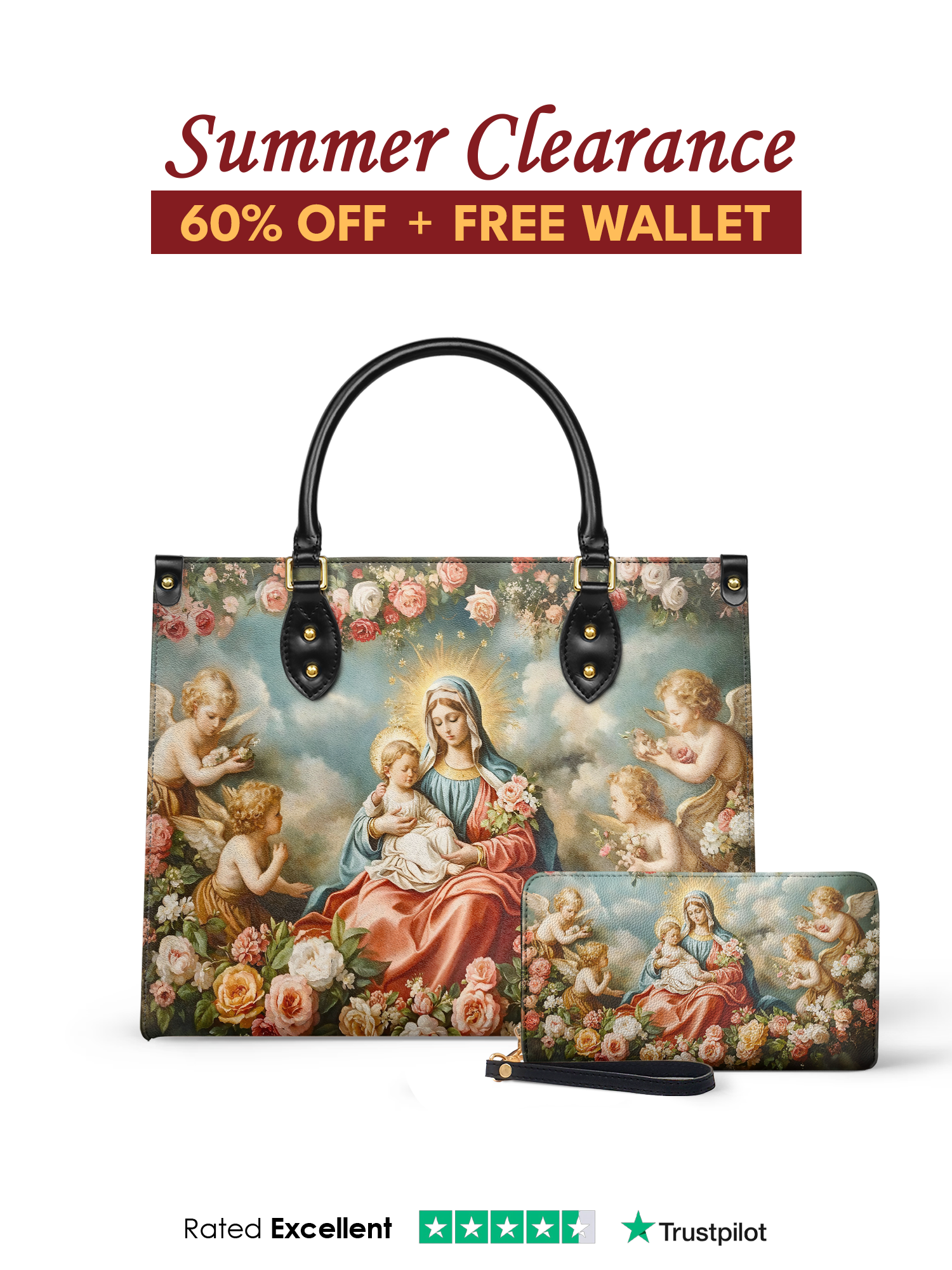 "Rosaria" Leather Handbag Offer
