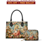 "Rosaria" Small Leather Handbag Offer