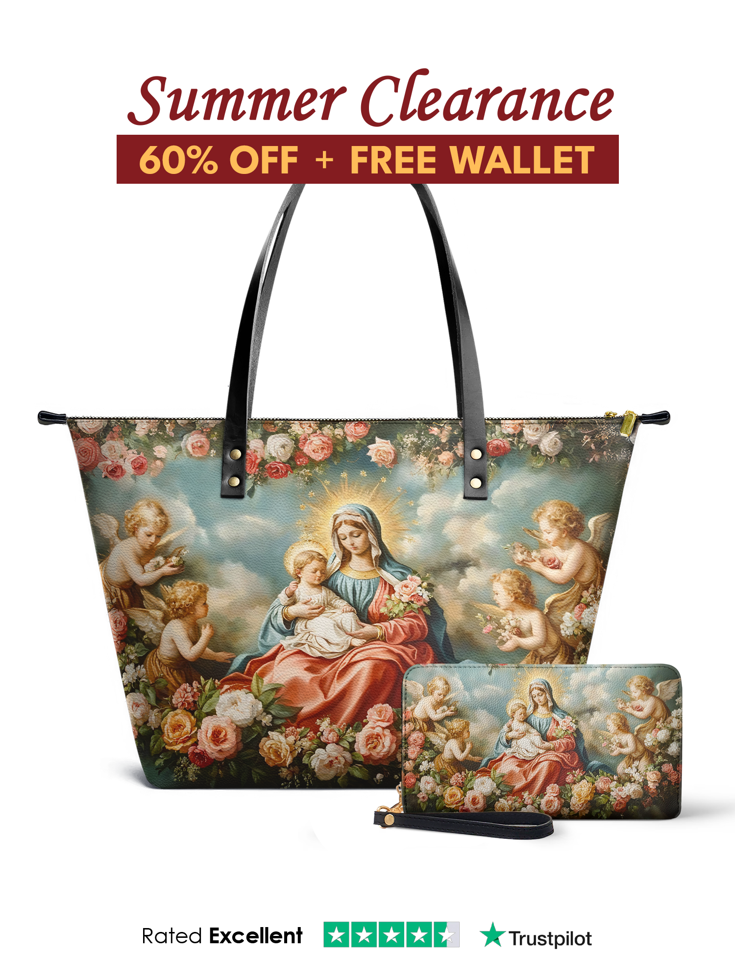 "Rosaria" Leather Tote Bag Offer
