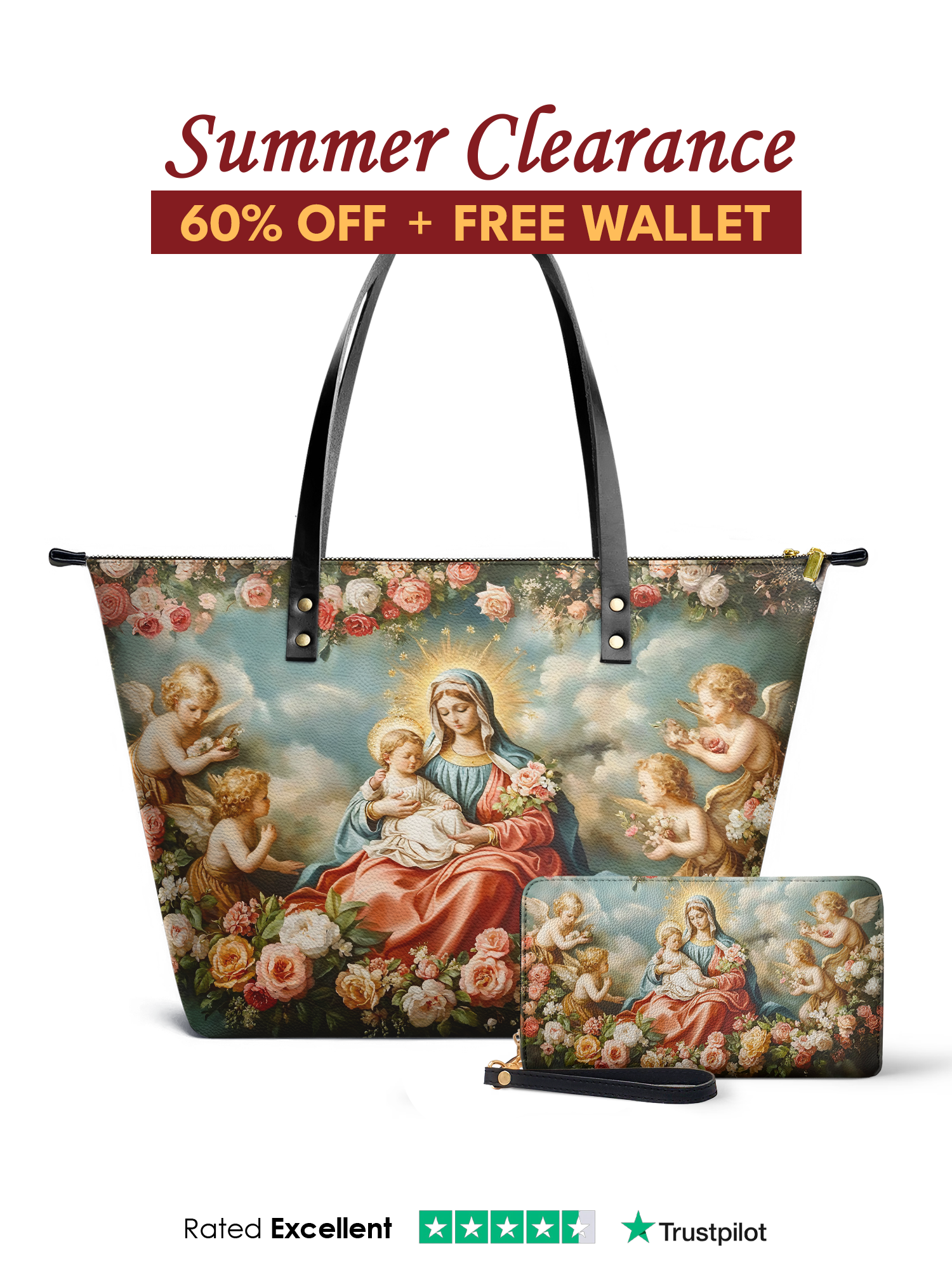 "Rosaria" Leather Tote Bag Offer