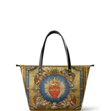 "Sacred" Leather Tote Bag