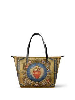 "Sacred" Leather Tote Bag