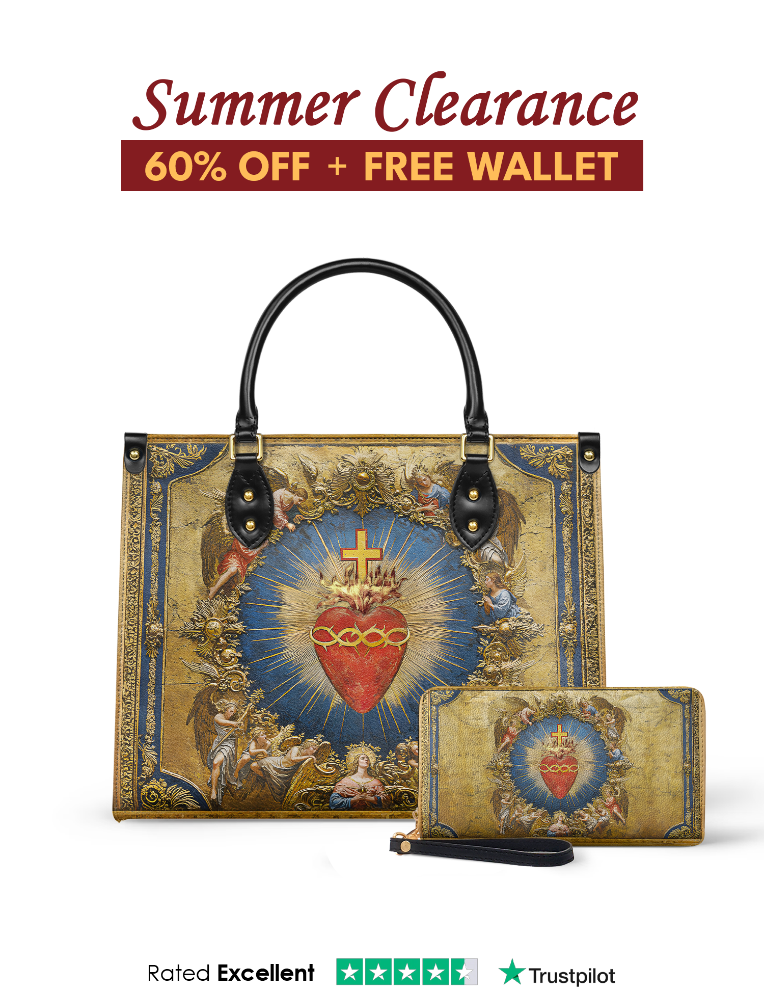 "Sacred" Leather Handbag Offer