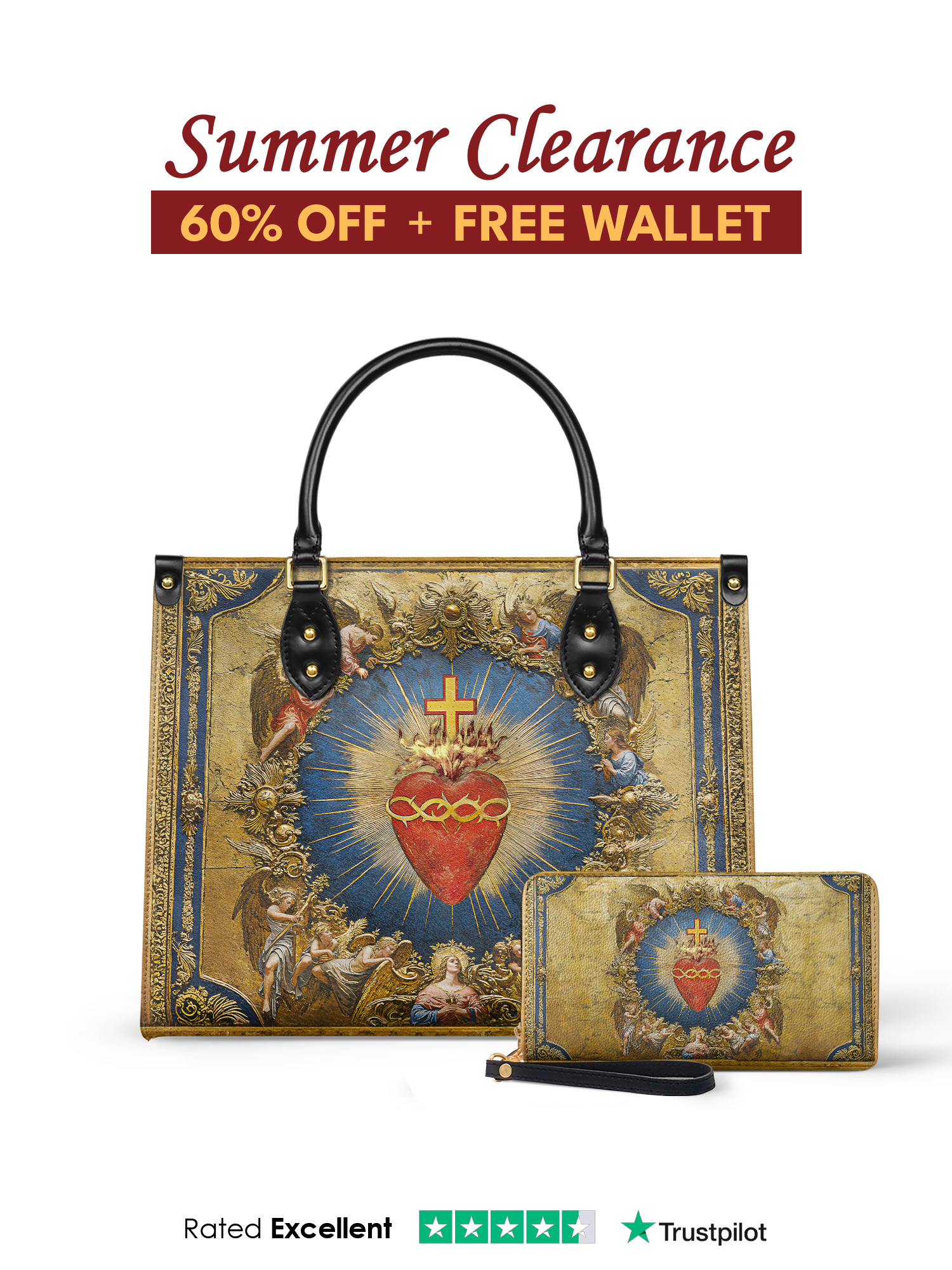 "Sacred" Leather Handbag Offer