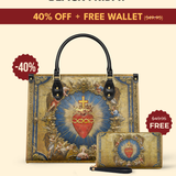 "Sacred" Leather Handbag Deal