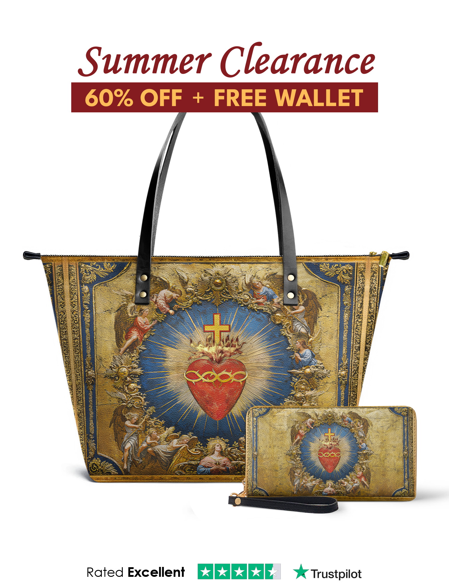 "Sacred" Leather Tote Bag Offer