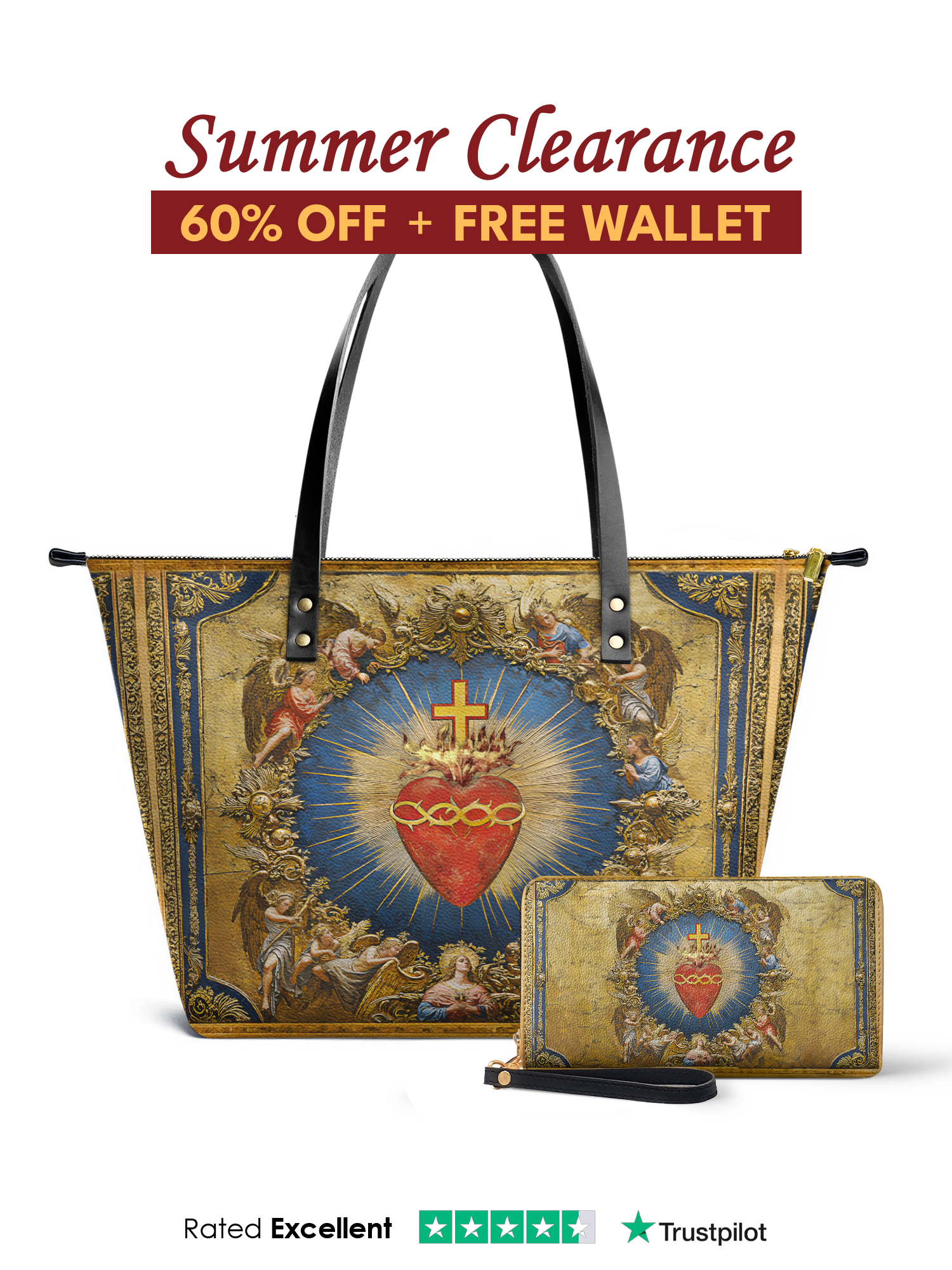 "Sacred" Leather Tote Bag Offer