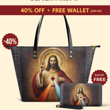 "Savior" Leather Tote Bag Deal
