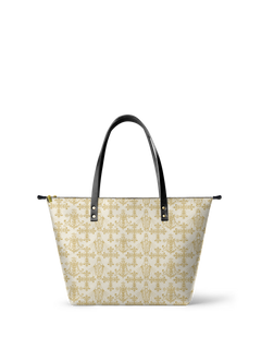 "Serena" Leather Tote Bag