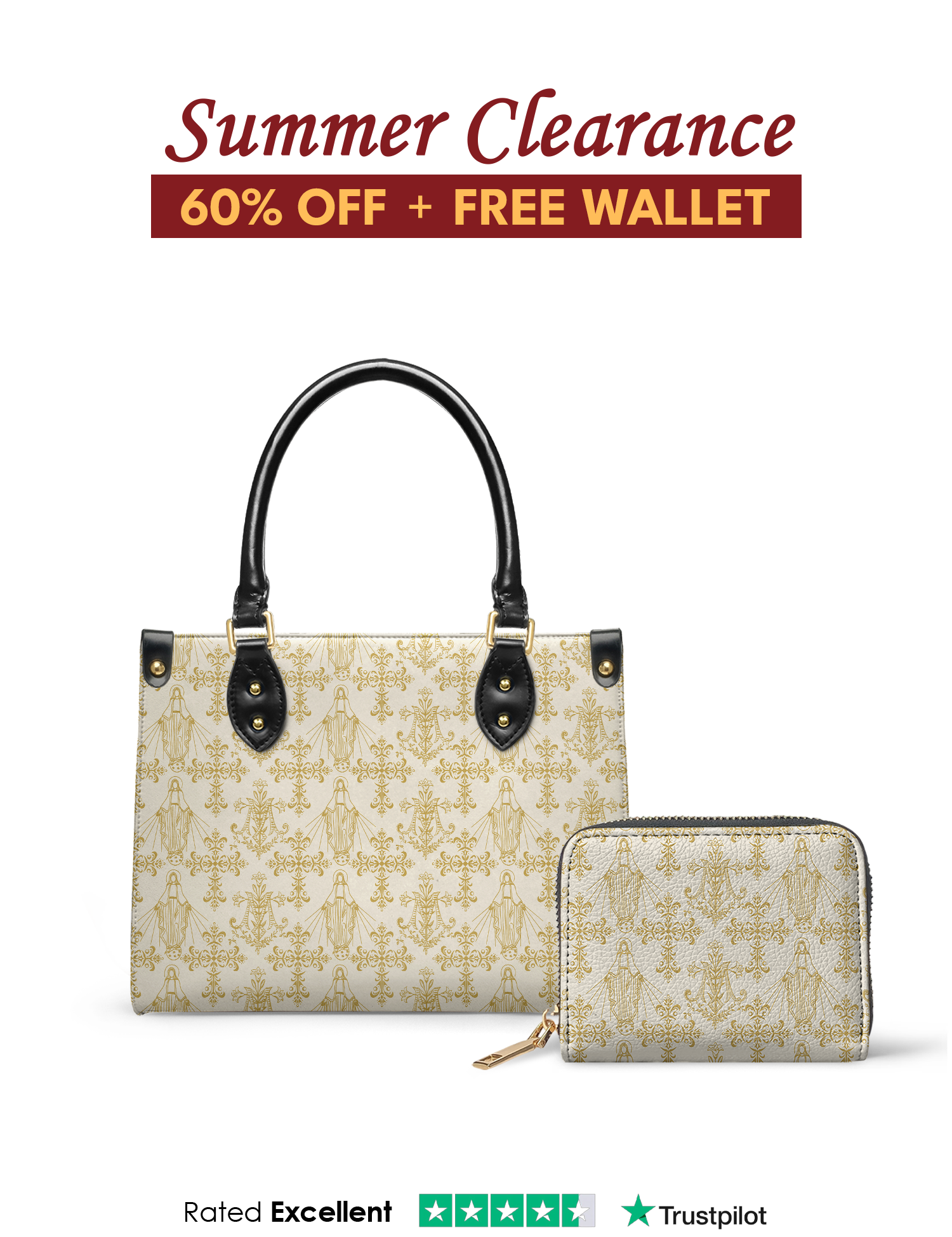 "Serena" Small Leather Handbag Offer