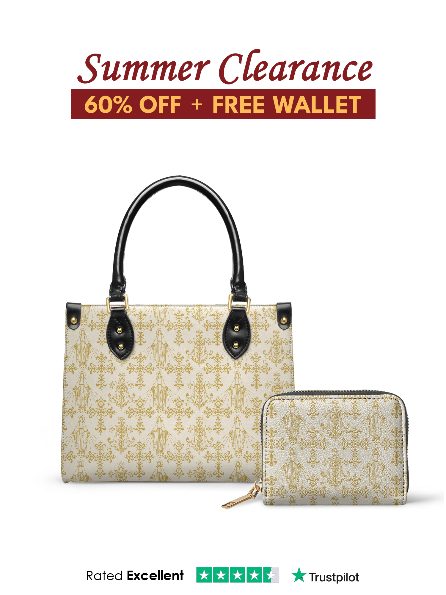"Serena" Small Leather Handbag Offer
