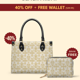 "Serena" Small Leather Handbag Deal