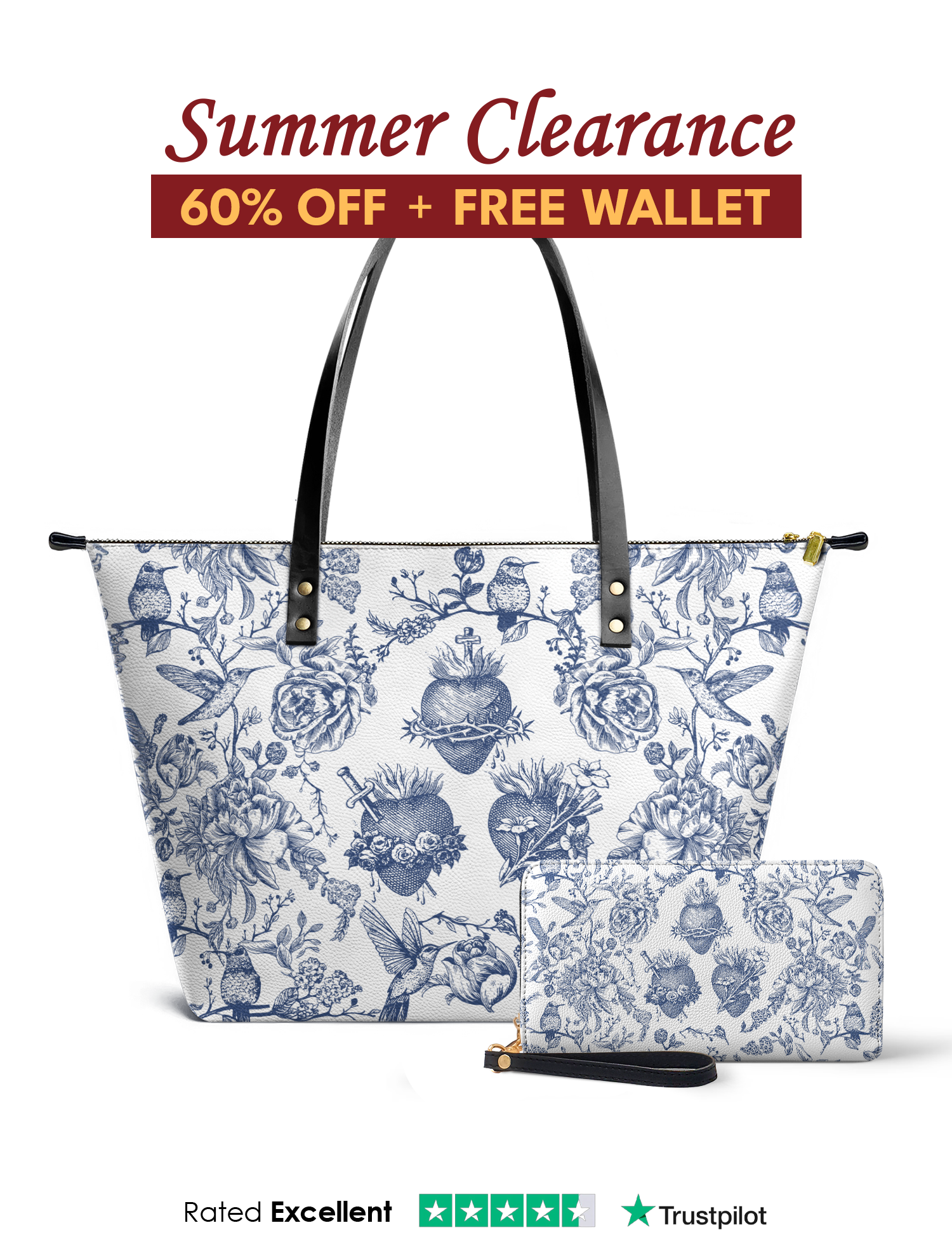 "Trinitas" Leather Tote Bag Offer
