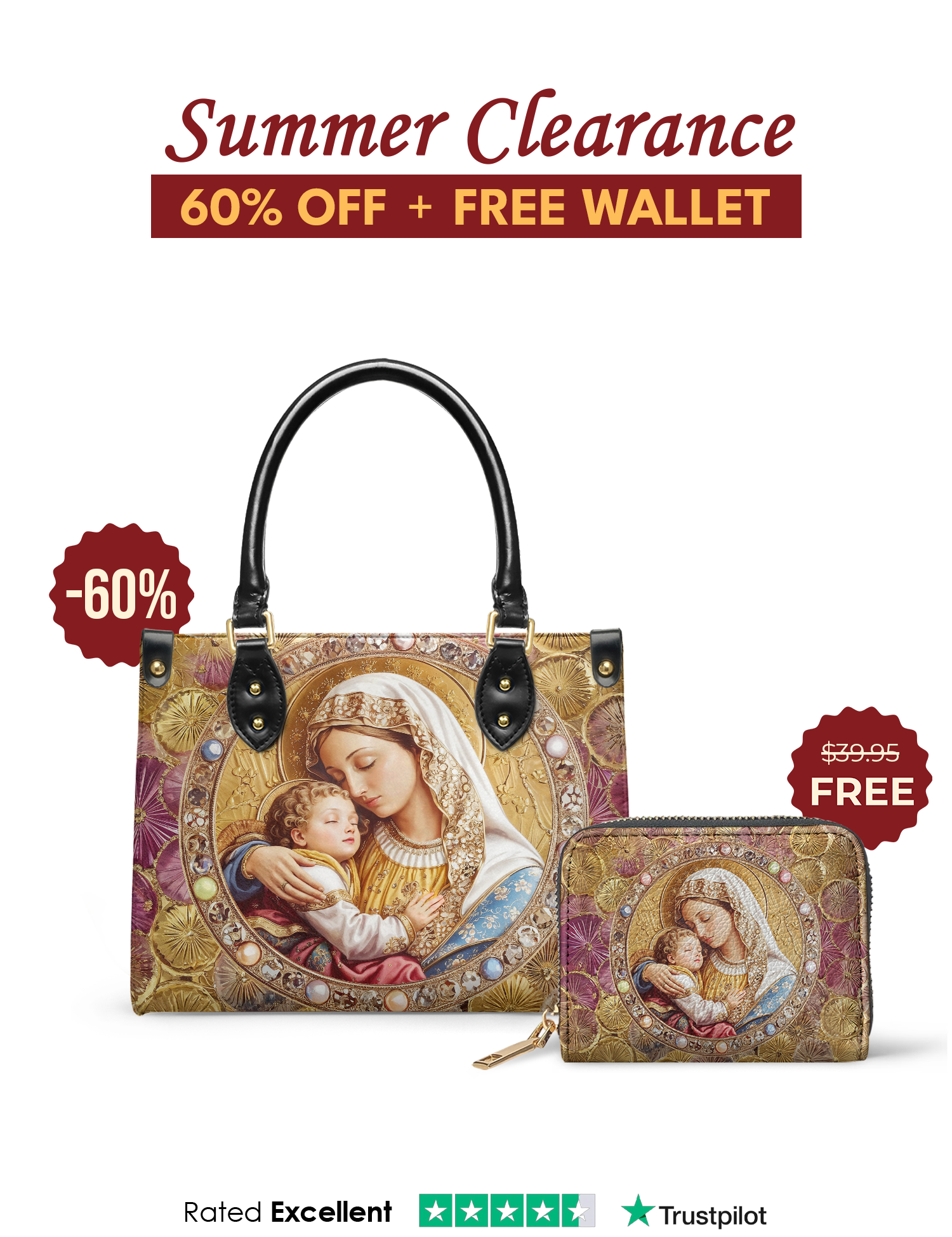 "Adora" Small Leather Handbag Offer