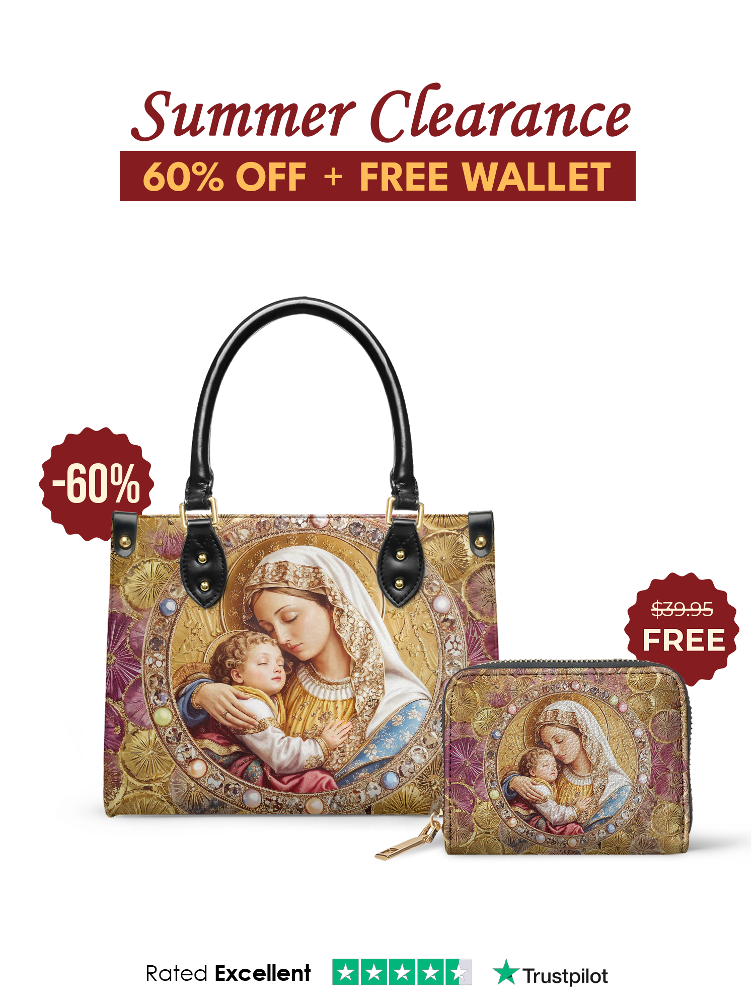 "Adora" Small Leather Handbag Offer