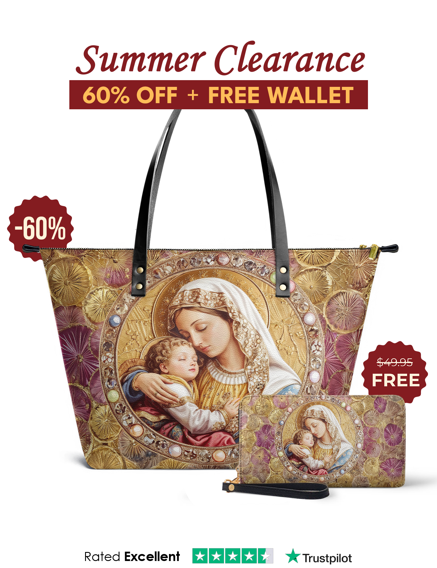 "Adora" Leather Tote Bag Offer