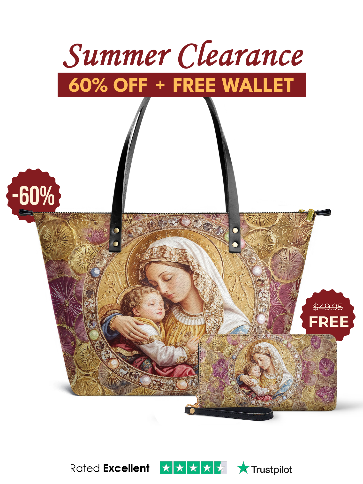 "Adora" Leather Tote Bag Offer