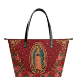 Our Lady of Guadalupe - Rosa Leather Tote Bag Pre-order