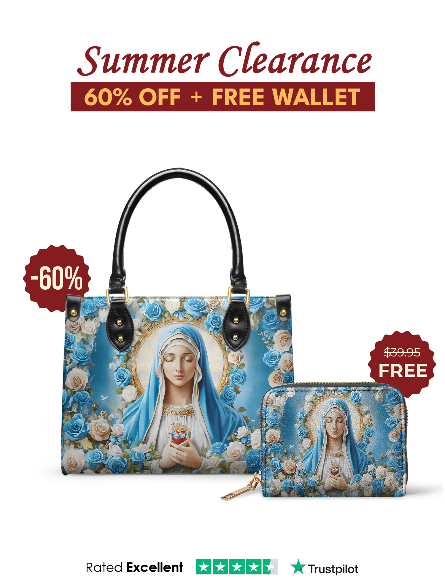 "Clara" Small Leather Handbag Offer